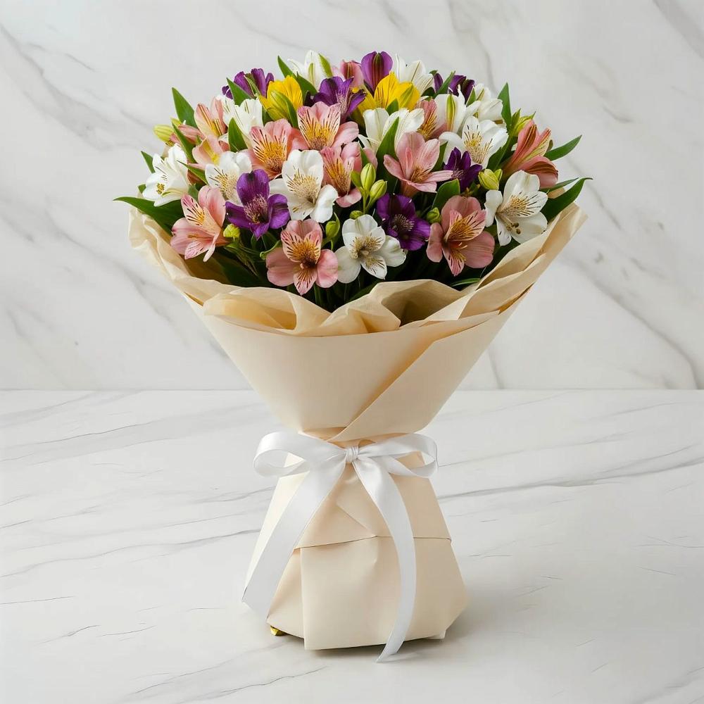 Букет цветов из: Альстромерии в Гай-Кодзор