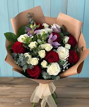 Букет цветов из:  Розы и Альстромерии в Гай-Кодзор