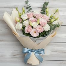 Букет цветов из:  Лизиантусы в Гай-Кодзор