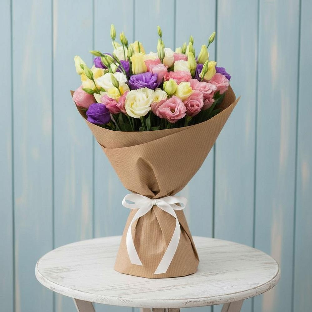 Букет цветов из: Лизиантусы в Гай-Кодзор