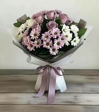 Букет цветов из:  Хризантемы и Розы в Гай-Кодзор