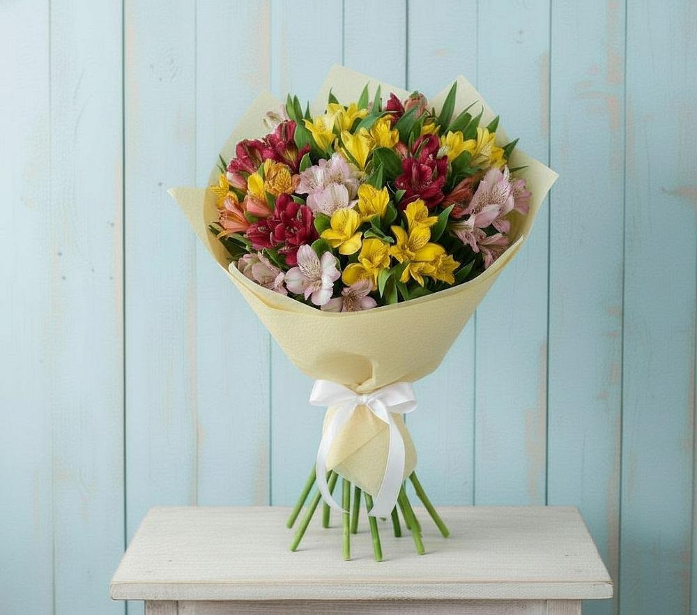 Букет цветов из: Альстромерии в Гай-Кодзор